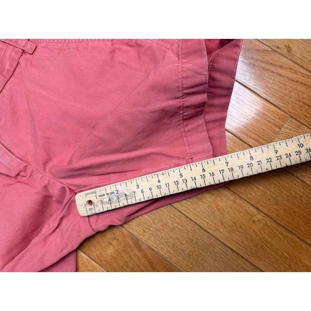 J.Crew Chino Shorts Womens 0 Salmon Pink Weathered Classic Twill Cotton 4 Inseam - Picture 5 of 5